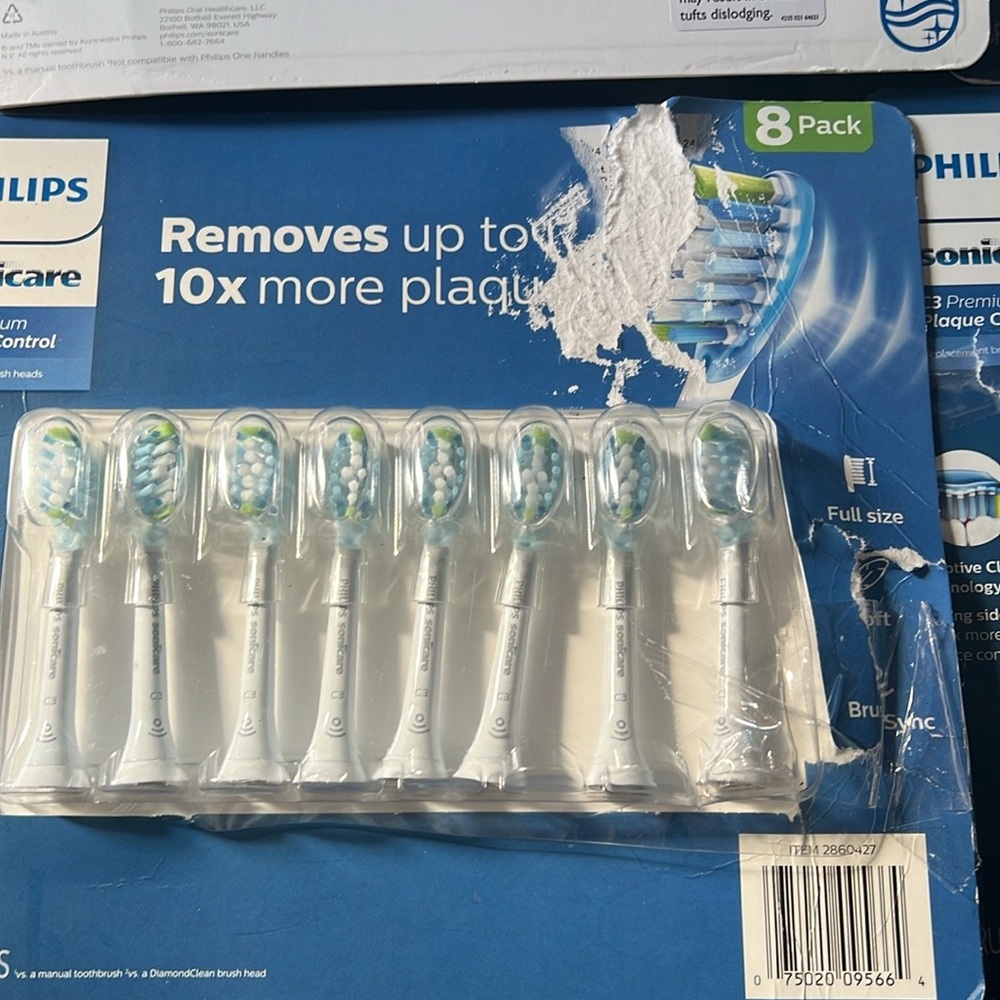Philips SONICARE C3 plaque Control premium brush Heads